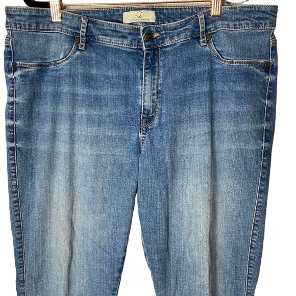 Cookie Johnson Jeans Womens Size 18W Medium Wash Plus Stretch - Picture 6 of 10